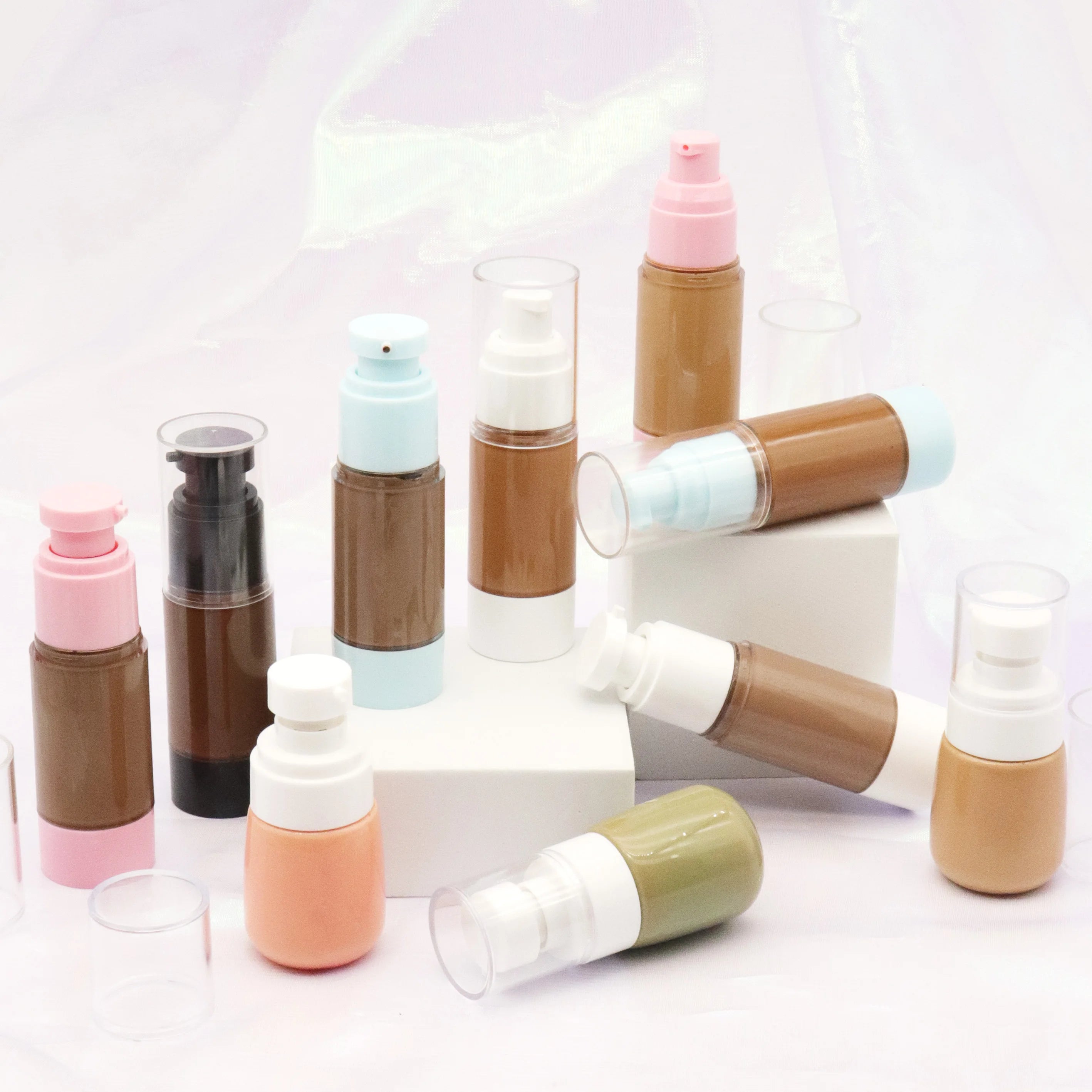 Custom Logo Makeup Foundation for Black Women Dark Skin Natural Matte Foundation
