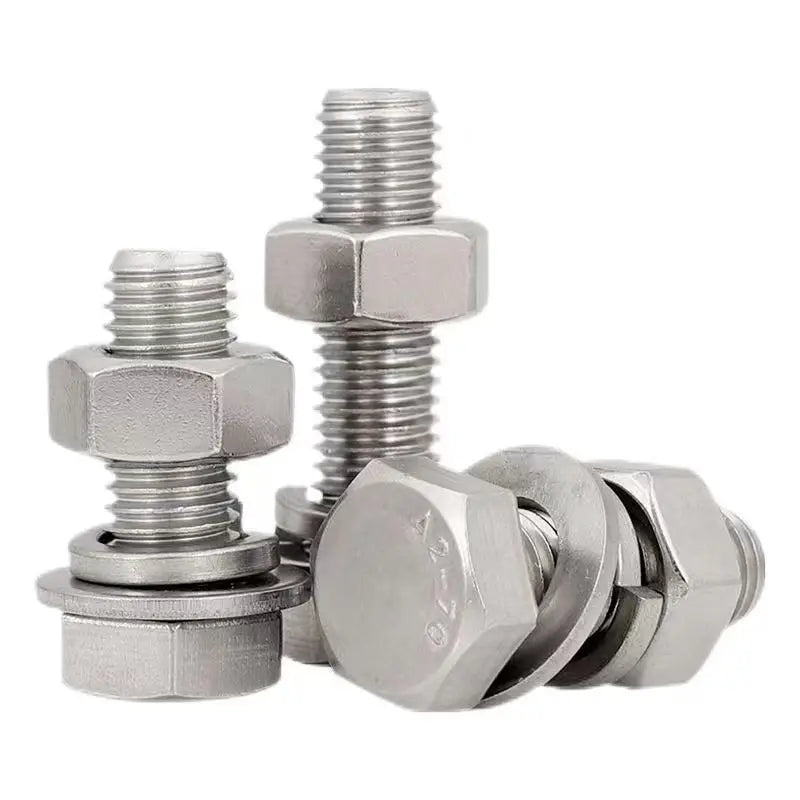 Manufacture Stainless Steel DIN933 Hex Bolt and Nut Stainless Steel Bolts and Nuts