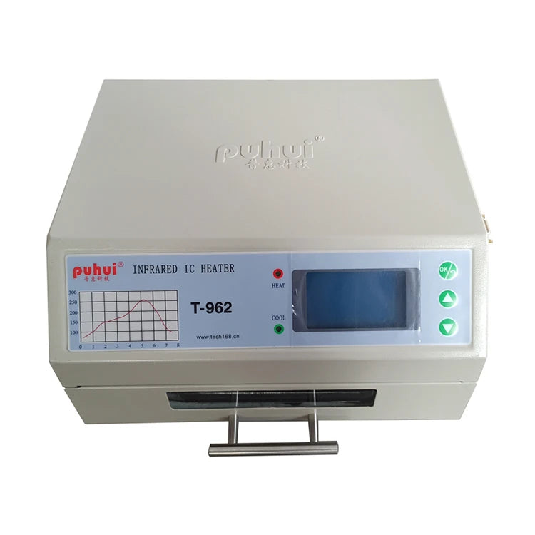 High Quality Puhui T962 Reflow Oven SMT SMD BGA Solder Infrared Reflow Soldering Oven IR IC Heater T-962 Soldering Station