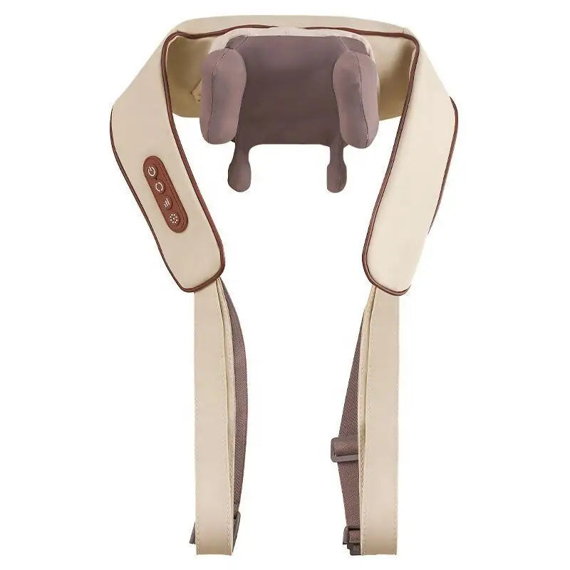 Trapezius Cervical Spine Electric Massager Multi-Function Beauty Personal Care Kneading Hot Compress Cape for Shoulder Neck Back