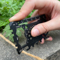 Customize LOGO Colors Outdoor Credit Card Tool Pocket Survival Tool Multi Function Tool Card Bottle Opener EDC Gadget Item