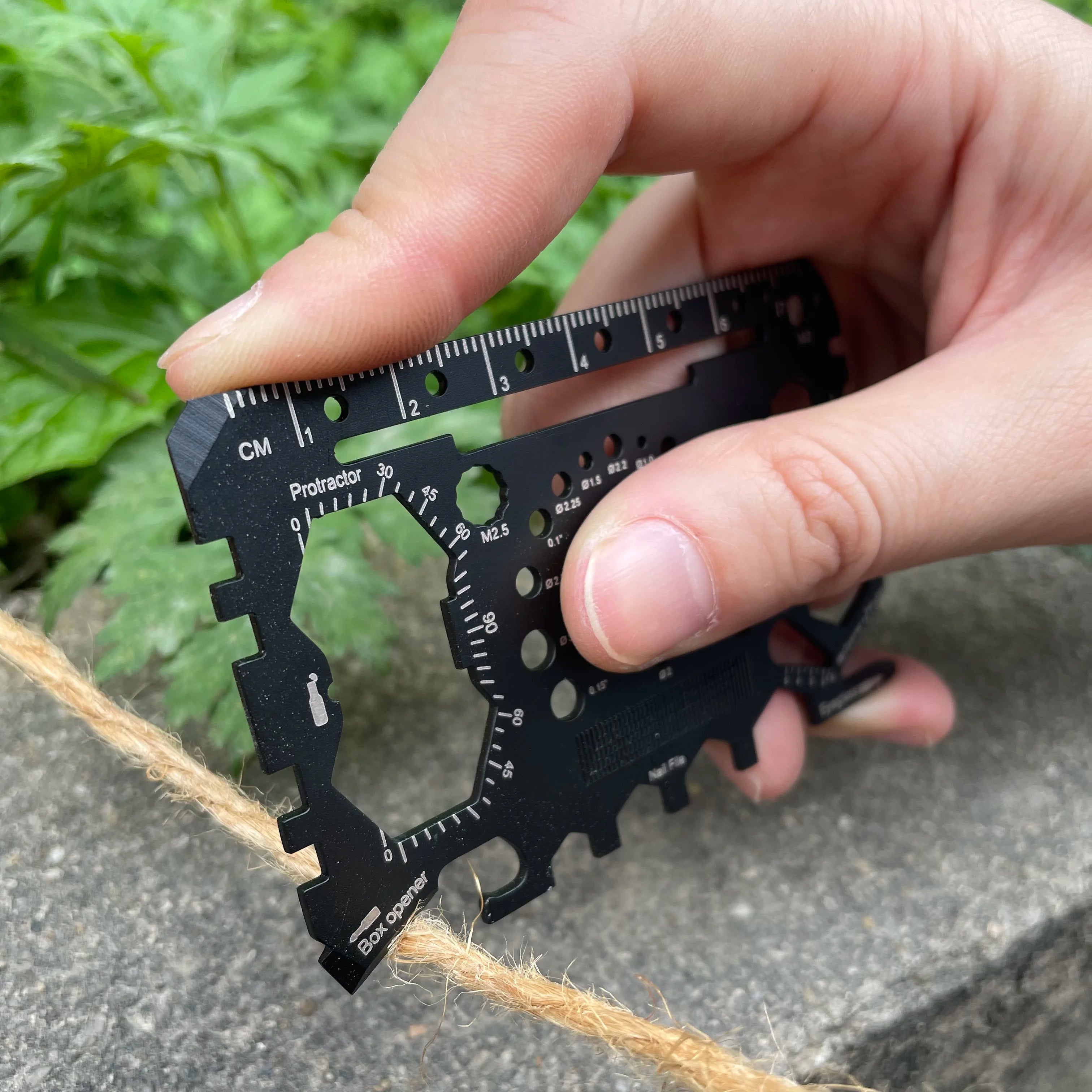 Customize LOGO Colors Outdoor Credit Card Tool Pocket Survival Tool Multi Function Tool Card Bottle Opener EDC Gadget Item