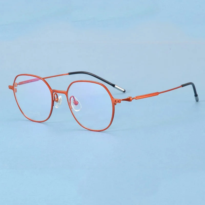 Osicare High Quality Custom Spectacle Eye Wear Eyeglasses Eye Glasses Vintage Occhiali Lunette De Vue Titanium Optical Frames