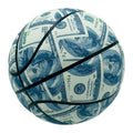 Composite Leather Custom Pattern Colorful Style Outdoor and Indoor US Dollar Basketball