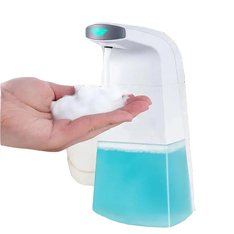 300ML Modern Design ABS Plastic Auto Liquid Hands-Free Sensor Foam Soap Dispenser for Bathroom Use