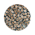 New Creative Design Polymer Hot Clay Sprinkles Round Wooden Pole Piece for Nail Art Sticker Diy Supplies