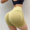 Women Seamless Training Gym Yoga Shorts Jogging Fitness High Waist Push up Lightweight Running Womens Yoga Shorts