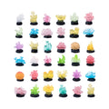 Ocean Themed Gift Luminous Glowing Creatures Miniature Garden Toys Aquarium Little Sea Star Coral Cute Tiny Collectible Figurine