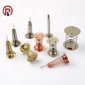 OEM Custom High Quality 304 Stainless Steel Battery Contacts Flat Spring With Nickel Plating for Electronic Drawing Board