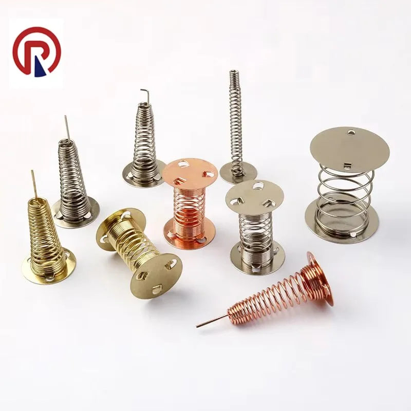 OEM Custom High Quality 304 Stainless Steel Battery Contacts Flat Spring With Nickel Plating for Electronic Drawing Board