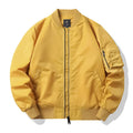 Fashion Casual Waterproof Plus Size Stand Collar Thick Winter Men's Sports Bomber Jacket