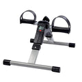 Portable Mini Exercise Bike with Electronic Display Adjustable Resistance Fitness Peddler Desk Bike for Sports & Entertainment