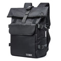 MOYYI Anti-Theft Roll-top Men's Fashion Dress Laptop Backpack Waterproof Multi-Functional Outdoor Travel Backpack for Sport