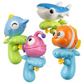 Cheap Mini Water Gun Toys Cartoon Fish High Pressure Water Blaster Gun Toys Summer Outdoor Play Game Water Spray Toys for Kids