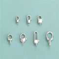 Wholesale Classic 925 Sterling Silver Lobster Clasp for Bracelet Necklace Component Bulk