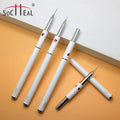 Metal Handle Liner Nail Brush Drawing Flower Nail Art Brush White Durable Metal Handle+nylon Hair Nylon Tool Brush