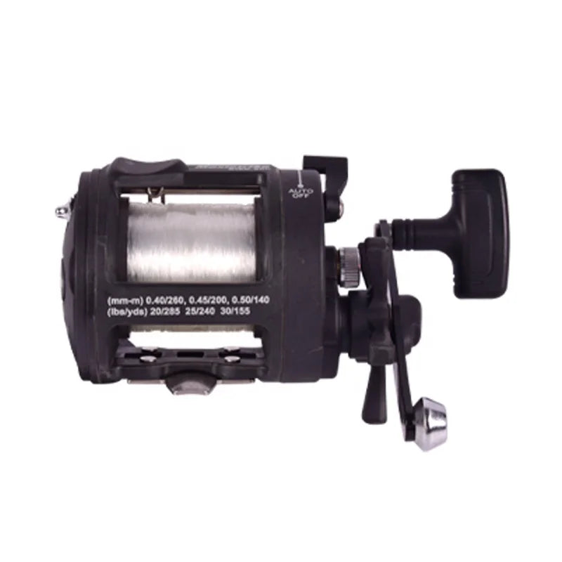 Tackle Factory Metal Fishing Reel 2BB Metal Wire Cup Boat Trolling Fishing Drum Reel Boat Fishing Accessories Jigging Reels
