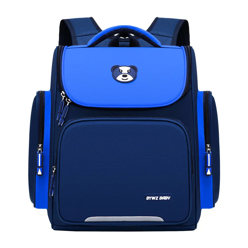 Korean Version Ultra Light Decompression Schoolbag Large Capacity Backpack for Grades One to Six for Boys and Girls