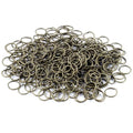 Top Quality Colors Metal Jump Rings for Jewelry Making Metal Split Ring/Closed Loop Keychain Accessories