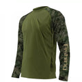 Upf 50+ Sun protection Moisture Wicking Polyester Fishing Wear Men's Long Sleeve Mesh Vented Uv Fishing Shirts