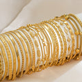 Wholesale Stainless Steel Bracelet 18K Gold Plated Fashion Jewelry Bracelets for Women and Girls