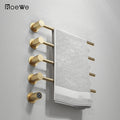 Hotel Use 304 Stainless Steel Hot Towel Radiator Heater Round Tube Concealed Wall Mounted Electric Towel Rail Black Heat Bar