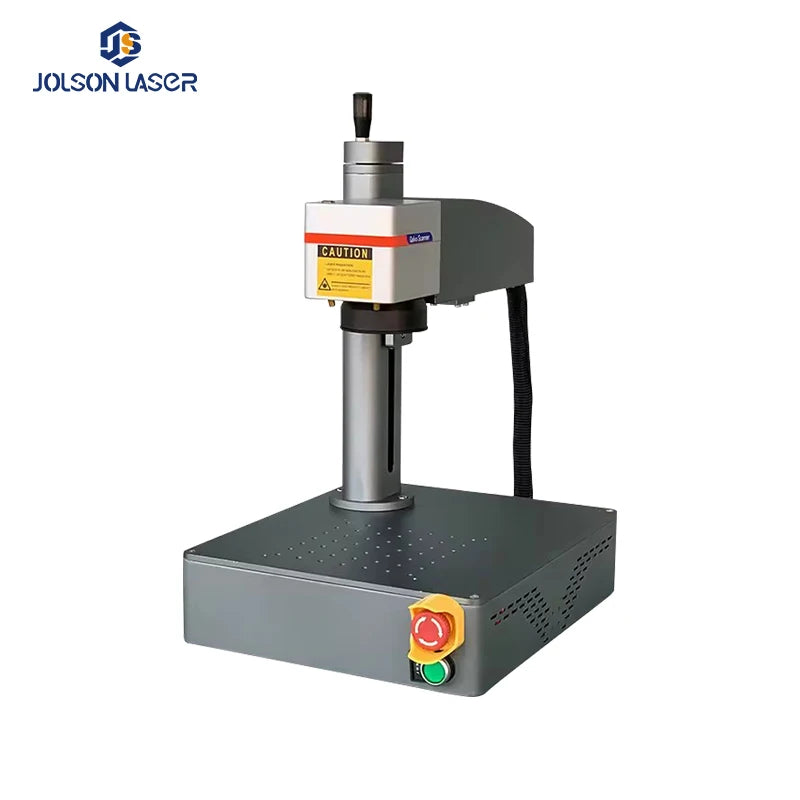 Jolson Laser Fiber Laser Marking Machine  Mini Portable Raycus Max Brand Laser Ource JPT Mopa Source Power Metal Graphic BMP