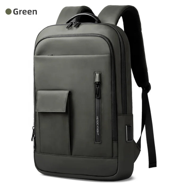 HEROIC KNIGHT Verified Supplier Backpack Supplier Backpacks Wholesale Thin Slim Compact Backpack Water Resistant