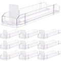 28.2*6.4*7CM Double-Sided Plastic Metal Transparent Automatic Shelf Pusher Custom Retail Merchandise Display System Cigarette