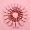 No Logo Pink Natural Waterproof Long Lasting Velvet Matte Lipstick Private Label Cosmetics Vegan Nude Lip Stick
