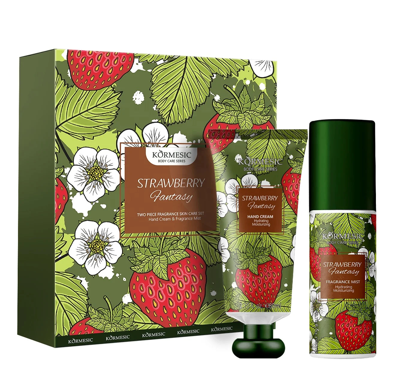 OEM KORMESIC Wholesale Women's Body Mist Fragrance Perfume Body Spray and Lotion Sets for Women