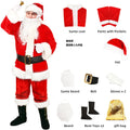 Adult Male and Female Christmas Couple's Costume Stage Cosplay Party Dress Red Velvet Christmas Costume for Women SRCO-007