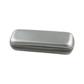 Beyond 4017 Metallic Brush Pattern PU Fabric Sunglasses & Glasses Case with Custom Logo Fashionable Zipper EVA Packaging