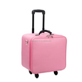 Large Trolley Case With Wheels EVA Divider Beauty Trolley Zipper Multi-functional Beauty Makeup case