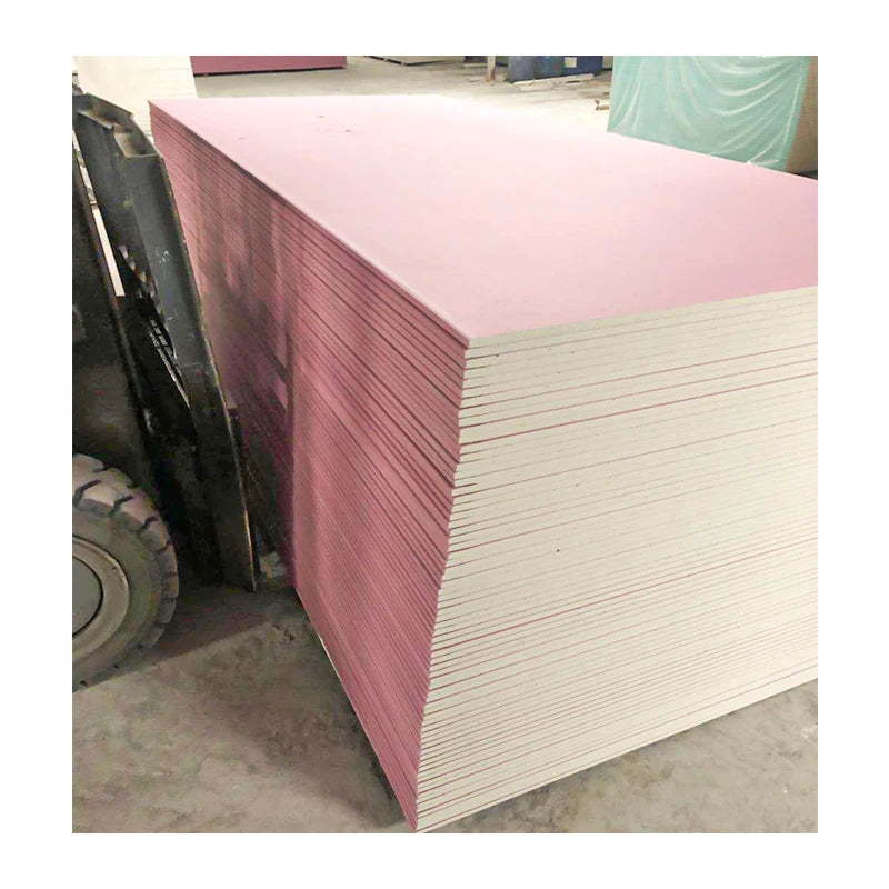 12mm Fireproof Industrial Bedroom Moisture Resistance Colored Gypsum Plaster Board Drywall