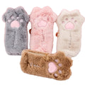 Cartoon Cat Claw Kawaii Stationery Pencil Bag Large Capacity Plush Pencil Case