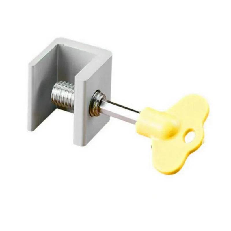Hot Sale Durable Aluminium Alloy Window Locks with Key for Security Doors and Sliding Lock