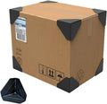 50/60/80/90/120mm Black Plastic Corner Protector Paper Carton Packaging Anti-collision Material Express Delivery Edge Protector