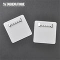 TS K340 Photo Frame Accessories Metal Plate Saw Tooth Mirror Hangers