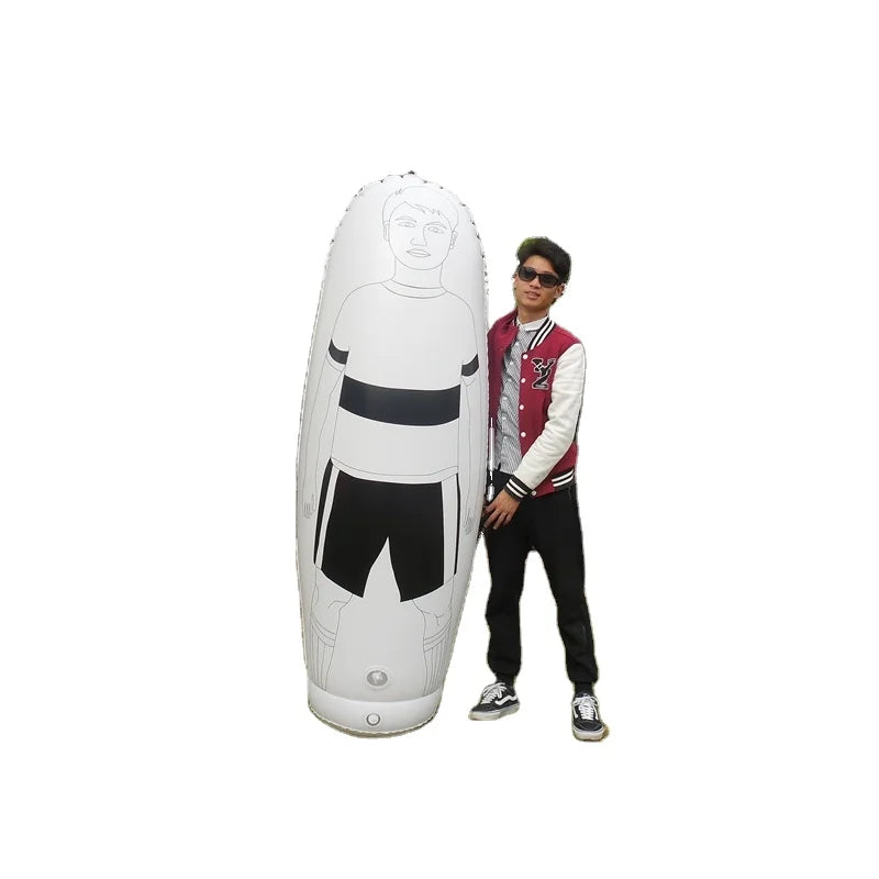 2m Inflatable Soccer Training Dummy Adults Inflatable Football Mannequin