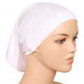 MIO Soft Modal Inner Caps  Hijab Solid Color Elastic Under Caps for Muslim Headscarf for  Girls Women Elastic Turban Cap