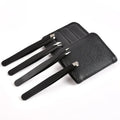 UK Popular 4pcs Eyelash Extension Tweezers Set Black Color Eyebrow Hair Remover with Pouch