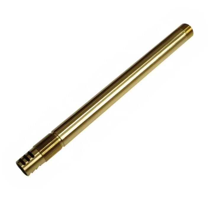 Custom Design Gold PVD Plating OEM Stainless Steel Pipe Precision CNC Machining Broaching Threading Lathe Turning ISO9001