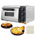 Hot Sale Commercial Hotel Restaurant and Home Use Stainless Steel Electric Tabletop Pizza Oven Suitable for Baking Foods Oven