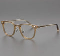 OEM ODM Vintage Handmade square Mazzucchelli Acetate Glasses Frame Plate Eyewear Frame Shenzhen Factory High-quality Eyewear