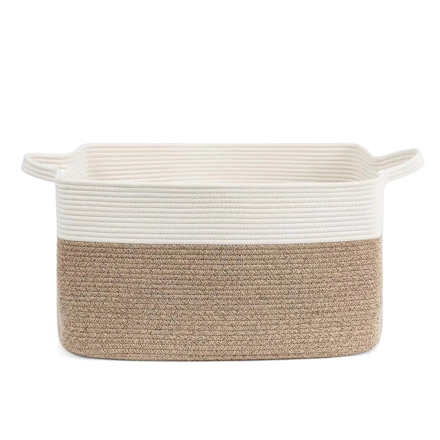 Cotton Rope Woven Toys Large Capacity Home Snack Sundries Laundry Storage Basket Gift Basket