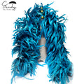 Wholesale 2Yard Rooster Feather Boa Coque Boa for Show Girl Dance Wear Burlesque Party Stage Performance Decorations