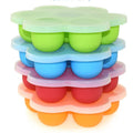 Hot Sale Reusable Round 7-ice Cube Tray Spherical Silicone Ice Ball Mold for Ice Cream Tools