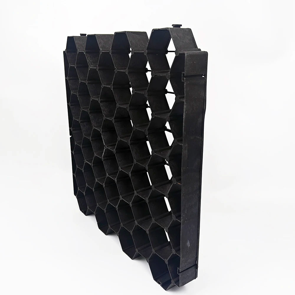 Spot Goods 8Pcs Polymer Grid Plastic Heavy Duty Grass Paver Grids Grass Planting Grid for Parking Lot Landscaping