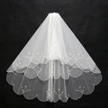 S426A 2026 High Quality New Glitter Beads Layers Veils Wedding Wholesale Ladies Cheap Bridal Veil